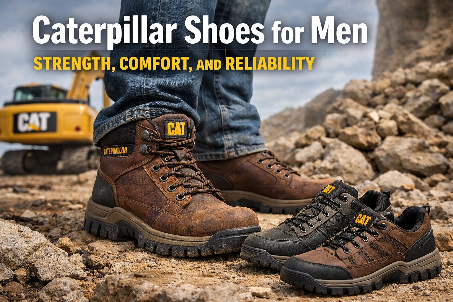 Caterpillar Shoes for Men Strength Comfort and Reliability