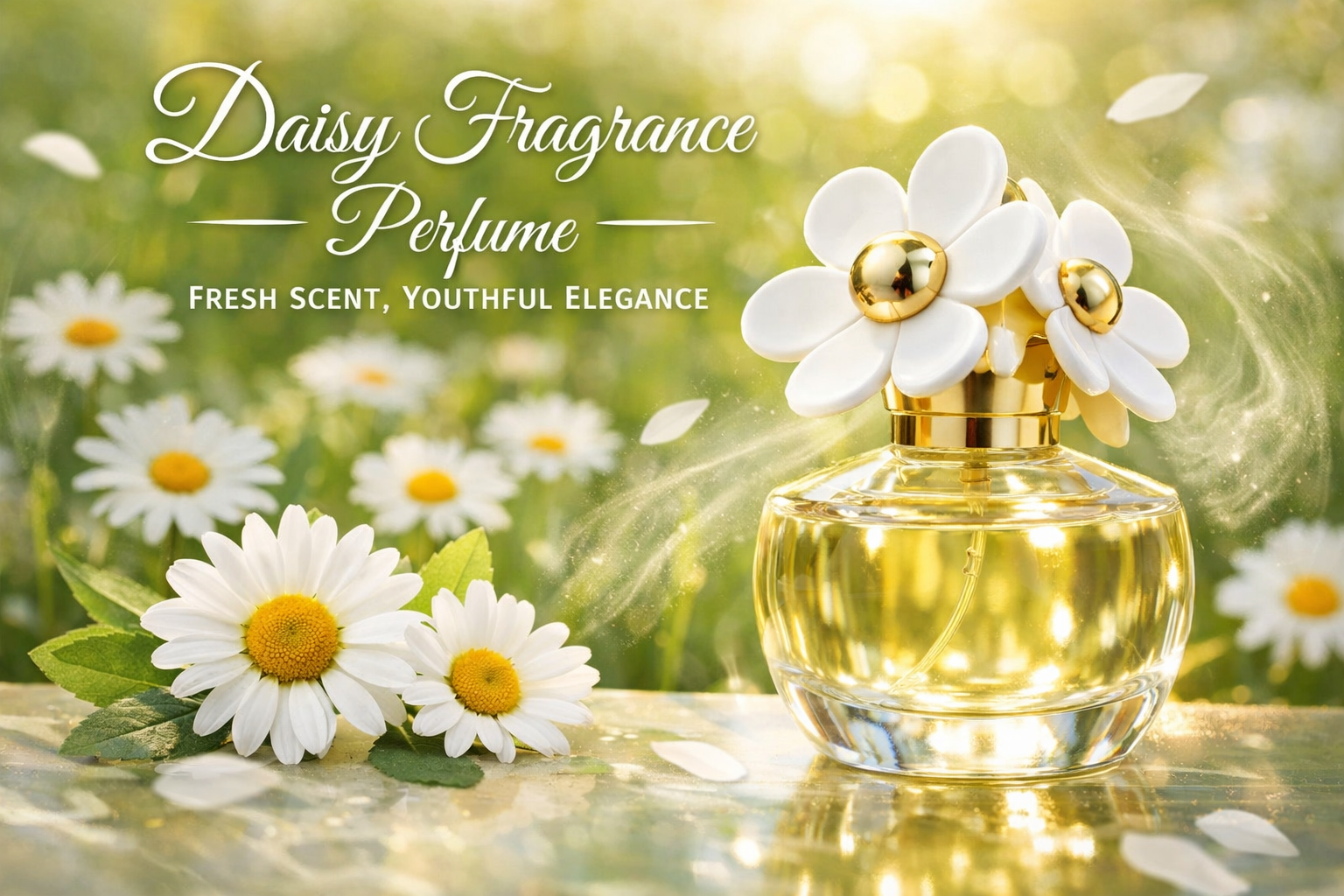 Daisy Fragrance Perfume Fresh Scent Youthful Elegance