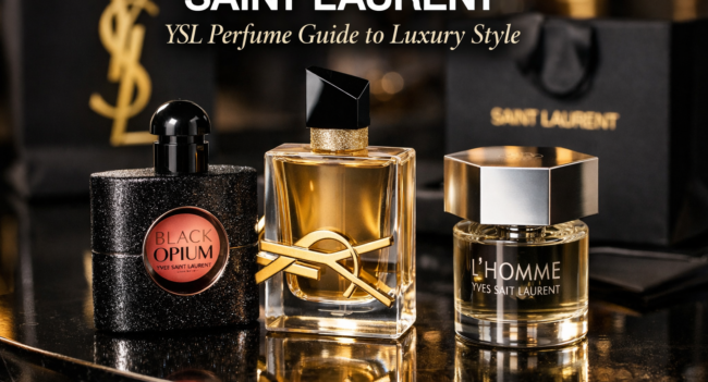 Saint Laurent YSL Perfume Guide to Luxury Style