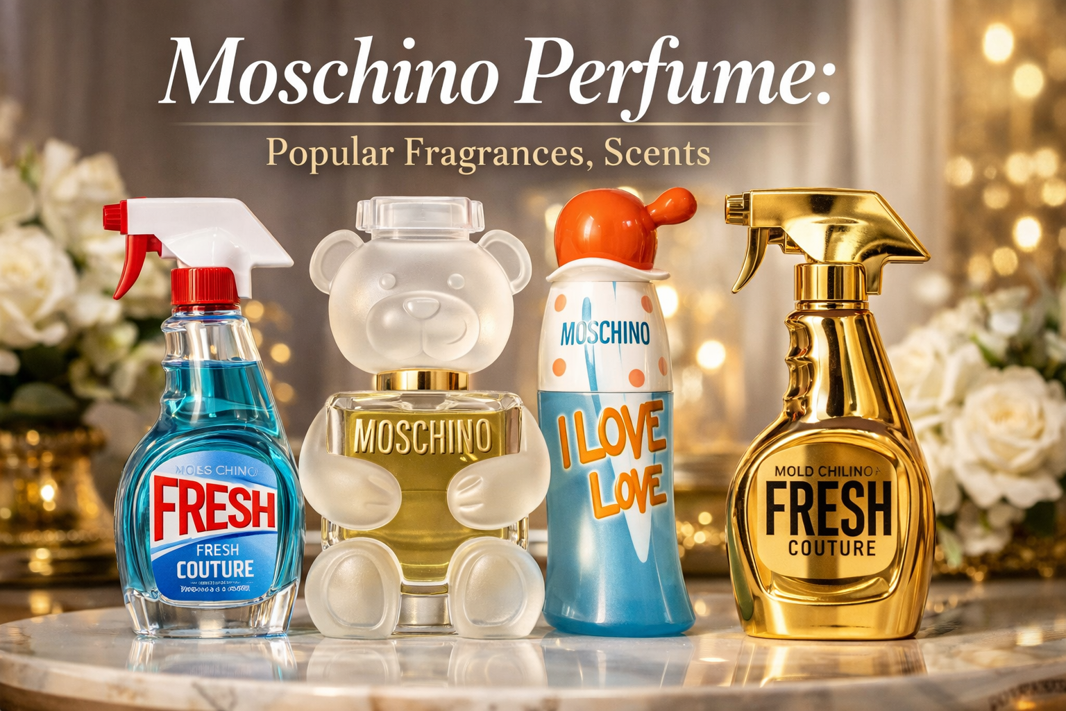 Moschino Perfume Unique and Playful Luxury Fragrances